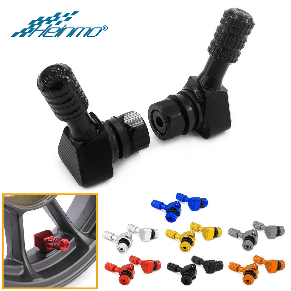 Van bánh xe máy 90 độ bằng hợp kim nhôm chuyên dụng nhiều màu sắc
