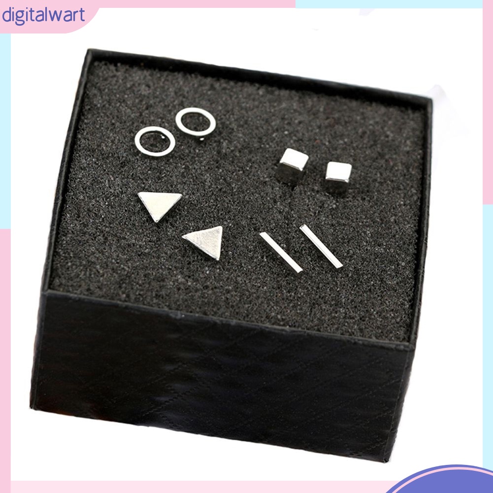 Set 4 Cặp Khuyên Tai Nữ Thời Trang