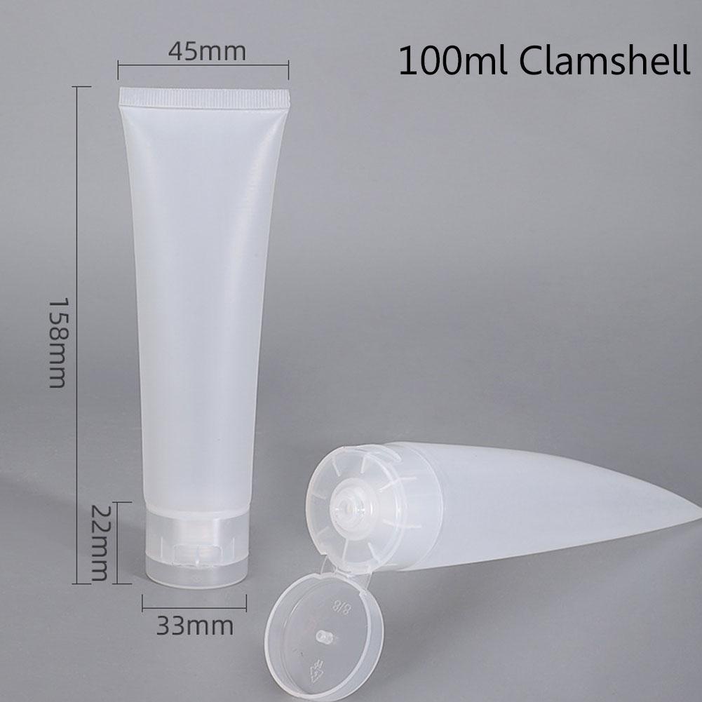 Chai Nhựa Dạng Bóp Đựng Mỹ Phẩm Tiện Dụng 20/30/50/100ml F3Y5