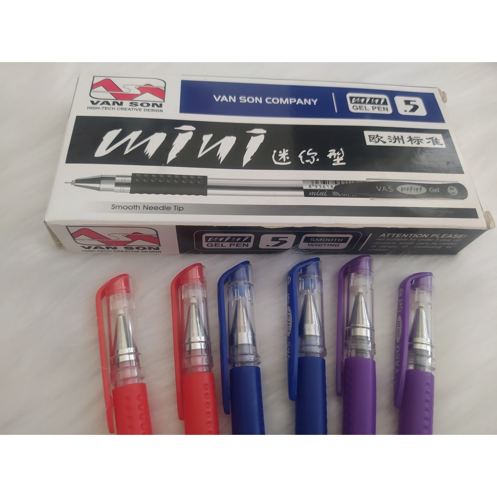 [Rẻ vô địch] (HCM) Hộp 12 Bút  mực nước Gel Mini