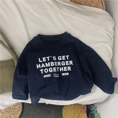 Áo Thun 100% Cotton Dáng Rộng Phong Cách Hàn Quốc Thời Trang Xuân Thu Cho Bé Gái