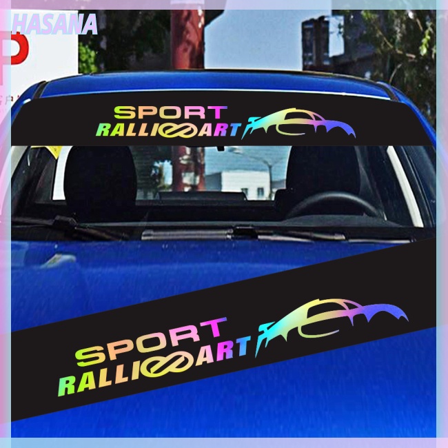 Đề Can Phản Quang Nhiều Màu Sắc Dán Kính Chắn Gió Xe Hơi