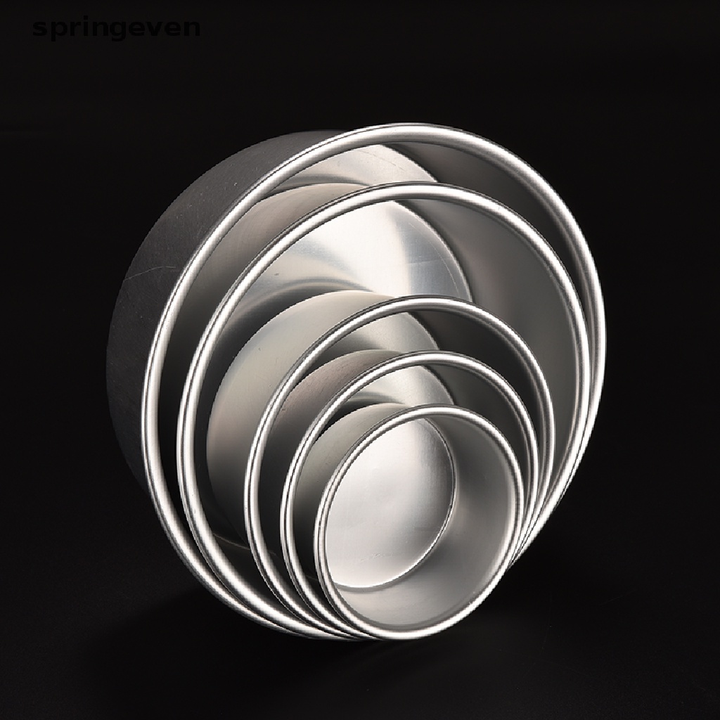 Khuôn Nướng Bánh Hình Tròn Bằng Nhôm 5 Kích Cỡ Tiện Dụng Cho Nhà Bếp DIY