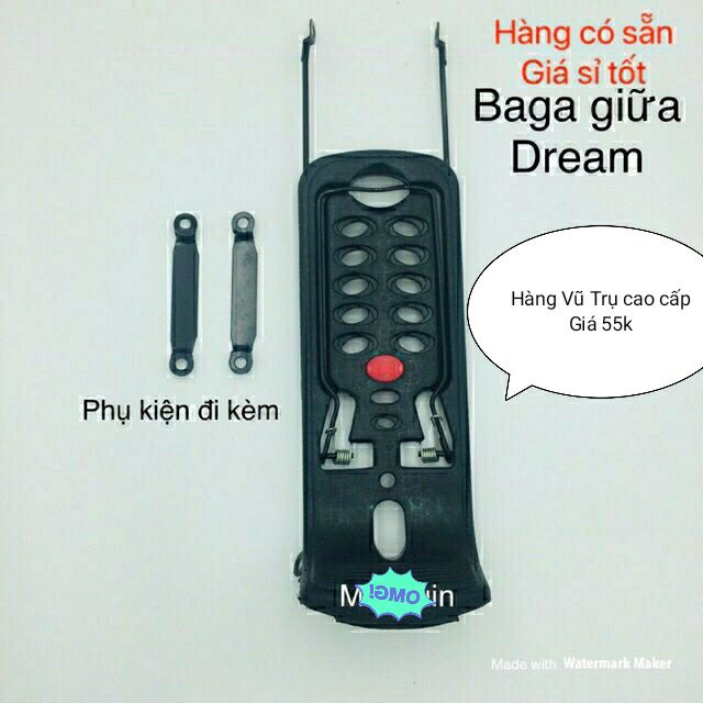 Baga nhựa lượn giữa Dream,  Wave,  Sirius Fi,  RSX,  Ex các loại....