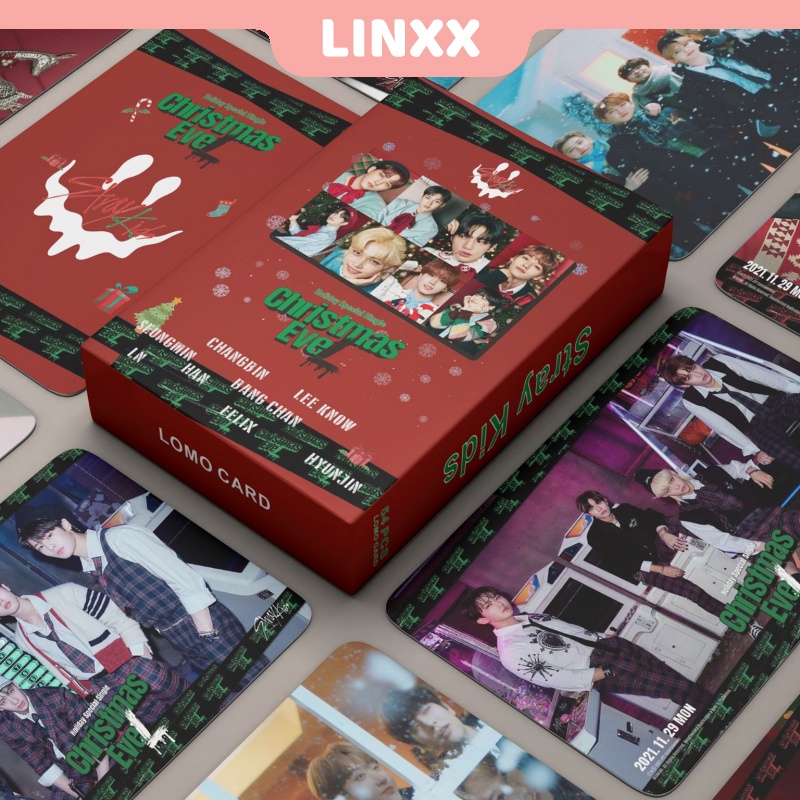 Set 54 Tấm Thẻ Ảnh Lomo Nhóm Nhạc Kpop StrayKids