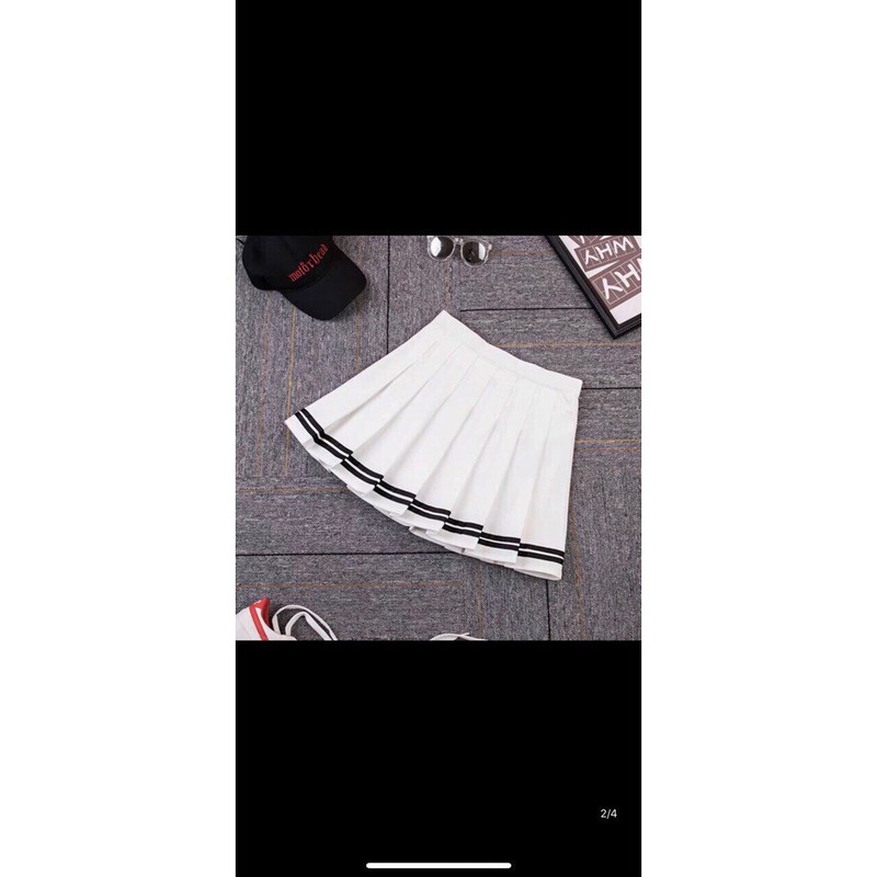 Chân Váy Ngắn Xếp Ly Trẻ Trung Năng Động(cv xếp ly trơn soc (KÈM ẢNH THÂT) | BigBuy360 - bigbuy360.vn