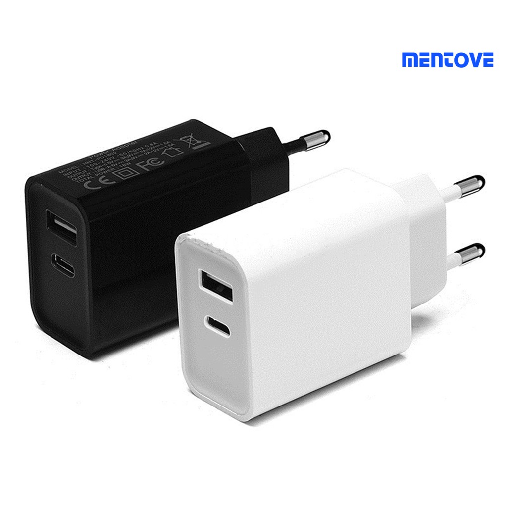 Bộ Sạc Nhanh 2 Cổng Usb Pd Qc3.0 38w Cho Điện Thoại
