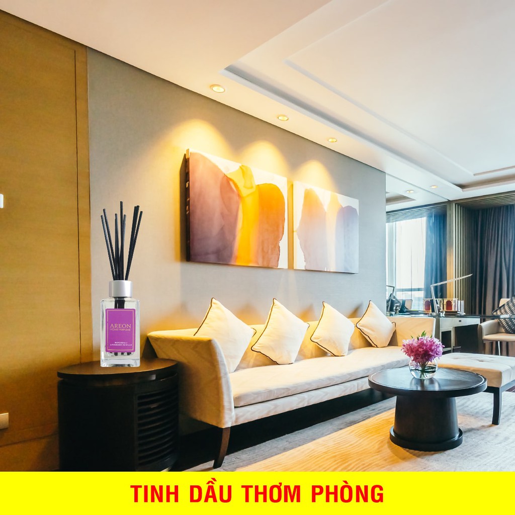 Tinh dầu Nước hoa thơm phòng  AREON GOLD AMBER thiên nhiên cao cấp nhập khẩu Bulgaria 85ml