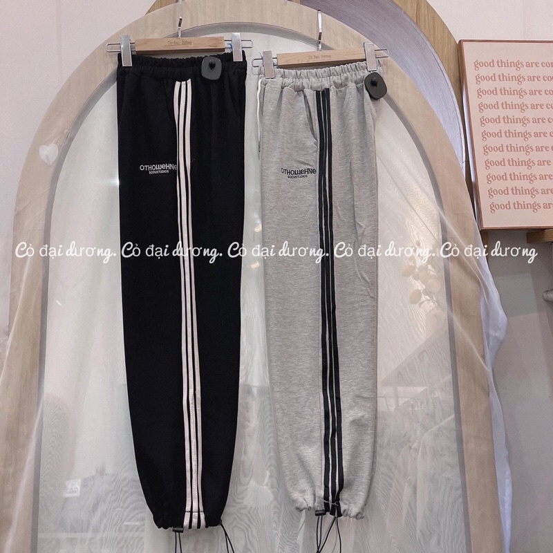 quần jogger vạch thể thao