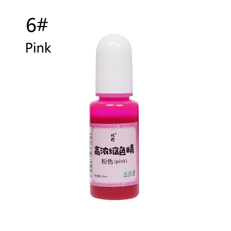 Lọ Mực Màu 10ml Dùng Làm Đồ Trang Sức Diy Nhiều Màu Sắc