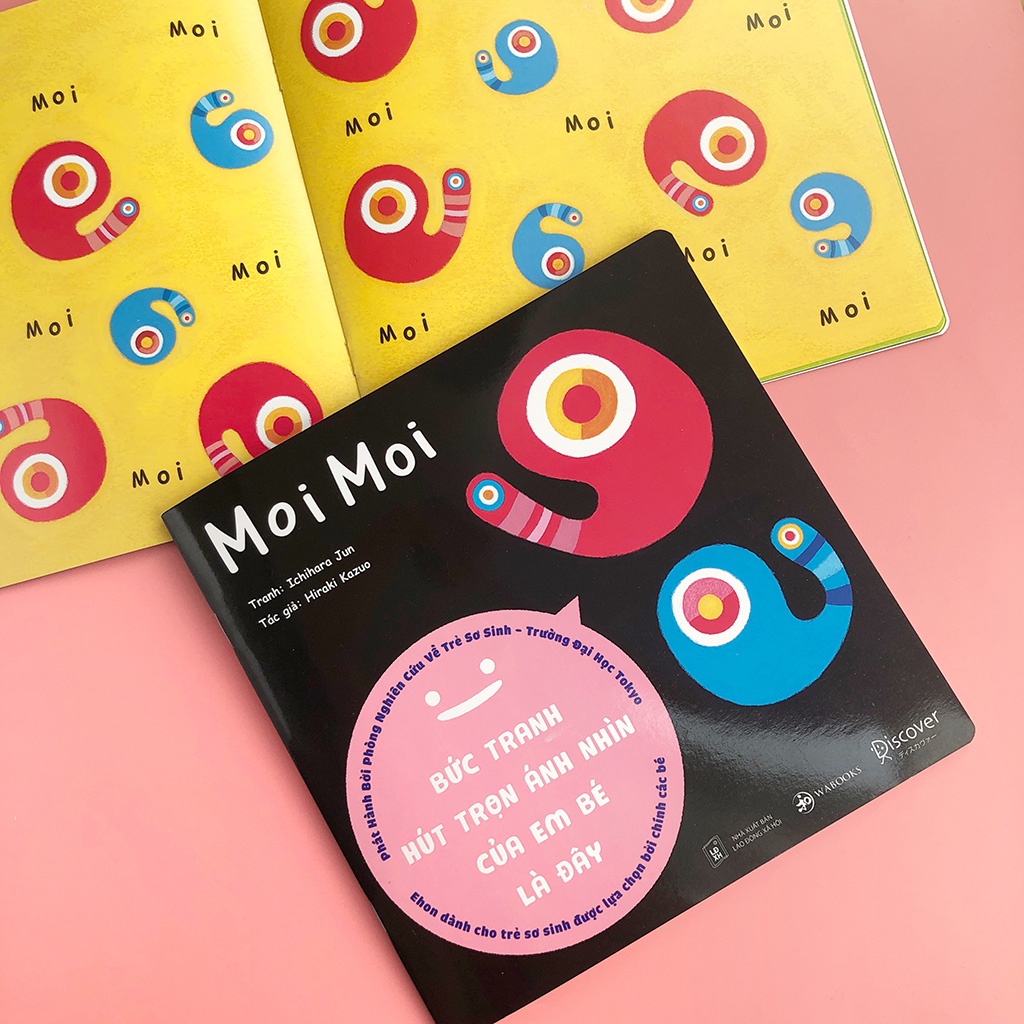Sách Ehon - Moi Moi - Giúp các em bé ngừng khóc - Ehon nhật bản cho bé 0 - 6 tuổi
