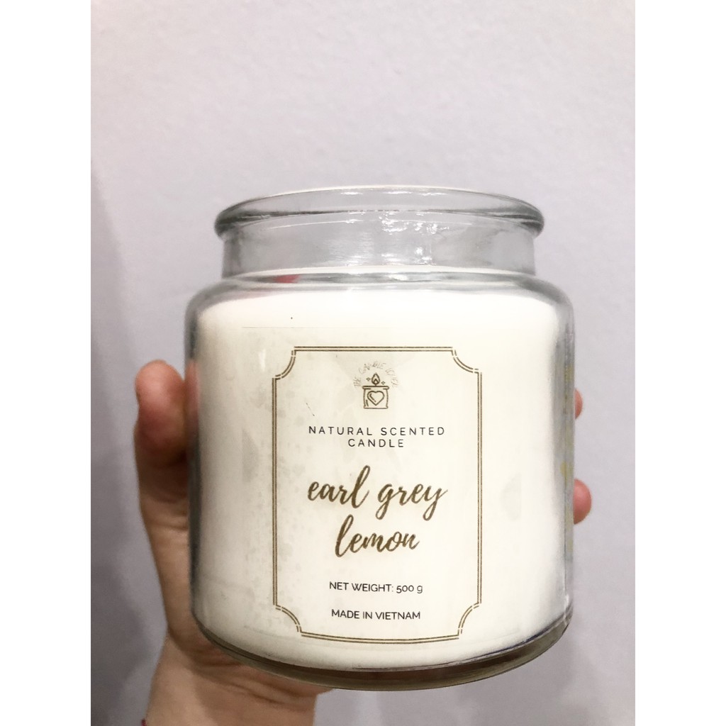 [MUA 3 TẶNG 1]NẾN THƠM K KHÓI THIÊN NHIÊN SÁP ĐẬU NÀNH 800g-BUY 3 GET 1 FREE NATURAL SCENTED CANDLE soybean wax,no smoke