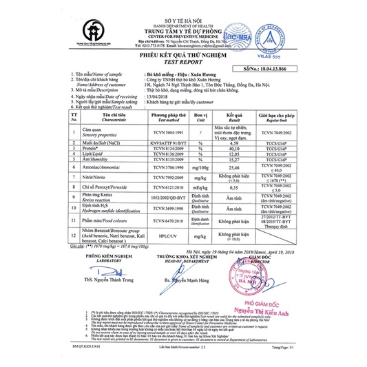 Bò khô 100% thiệt bò miếng Xuân Hương truyền thống thịt bò khô tươi ngon đậm đà hương vị, đảm bảo VSATTP | BigBuy360 - bigbuy360.vn