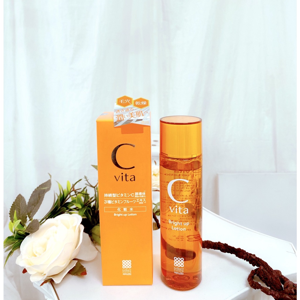 [QUÀ TẶNG KHÔNG BÁN] Nước hoa hồng Meishoku C Vita Bright up Lotion 25ml