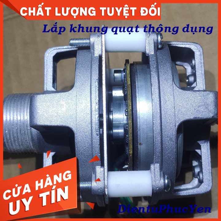 Combo chế quạt: Motor brushless 13v-24v+ điều tốc + tấm pad