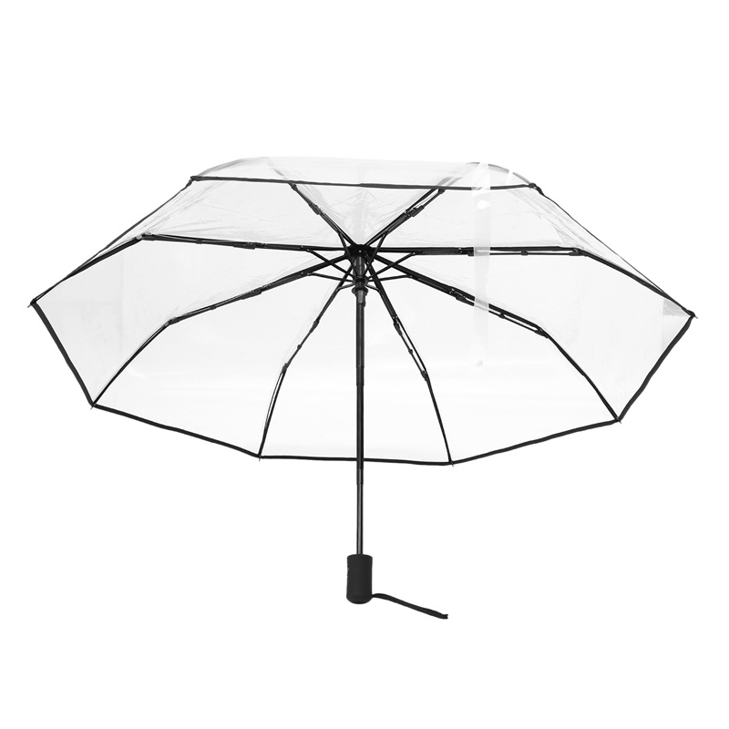 Dù Gấp Tự Động Trong Suốt Chống Mưa Nắng Tiện Dụng