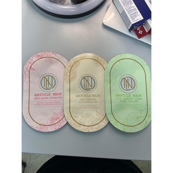 1 Miếng Nil Ampoule Mask - Mặt Nạ Collagen Kéo Sợi Thế Hệ Mới Tích Hợp Tinh Chất Tế Bào Gốc