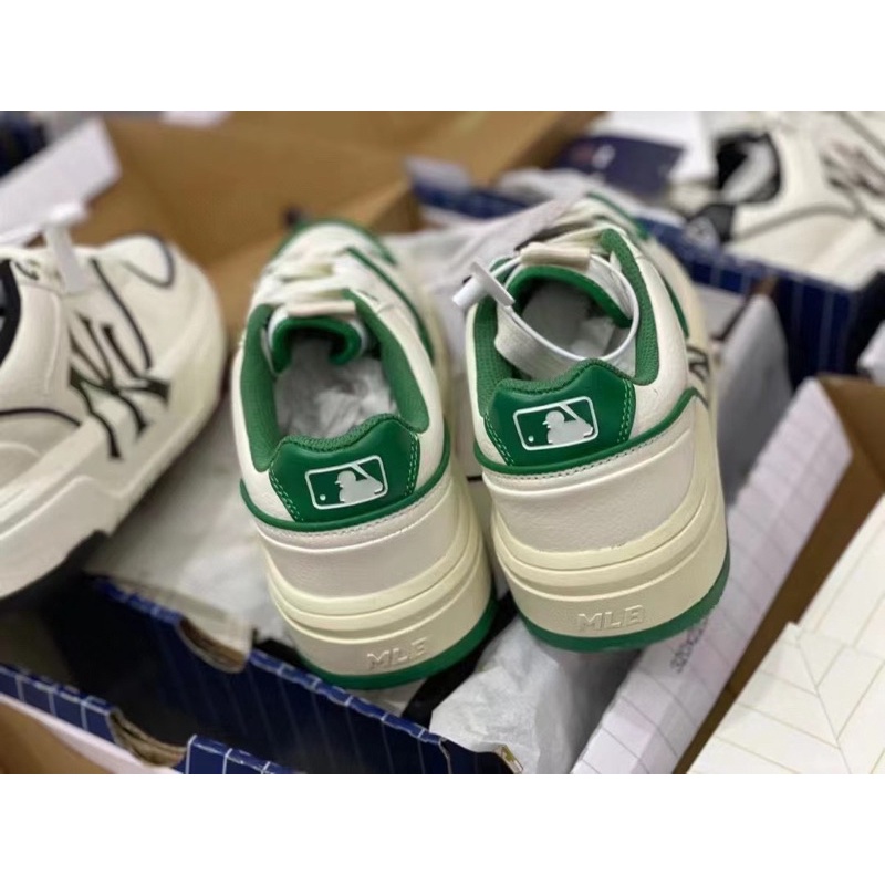 giày MLB Chunky Liner Green, Black | Phiên bản cao cấp