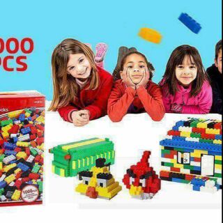 Bộ xếp hình lego 1000 chi tiết