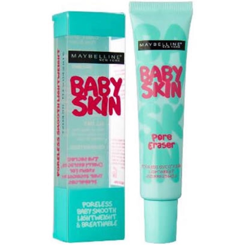 Kem Lót Kiềm Dầu Trang Điểm Maybelline Pore Eraser Baby Skin Primer