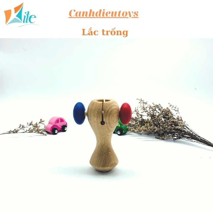 Lắc trống Cánh Diều, giúp trẻ phát triển xúc giác, thính giác, tăng khả năng vận động