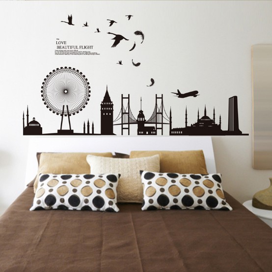 Decal trang trí tường - Khu Vui Chơi giải Trí Đen