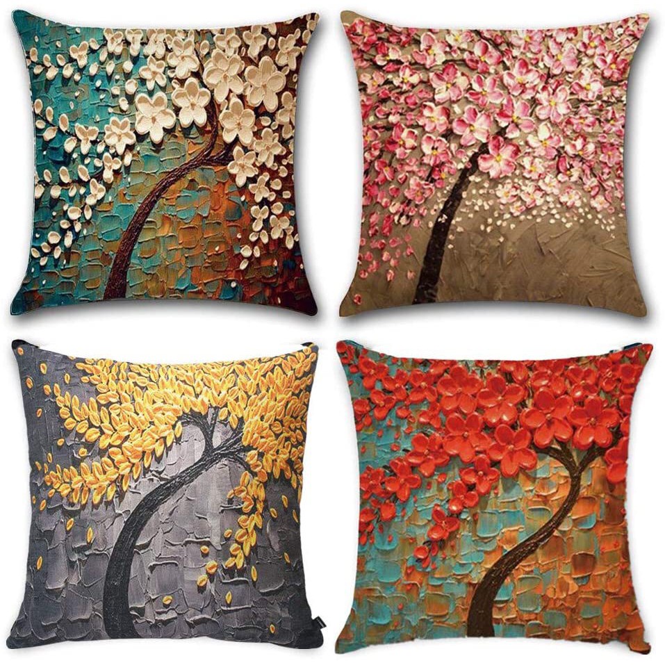 (TH6) Vỏ Gối Sofa , Vỏ Gối Vuông