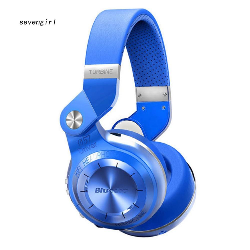 Bluedio T2+ Folding Wireless Bluetooth 5.0 Headphone Over-Ear Heavy Bass Headset