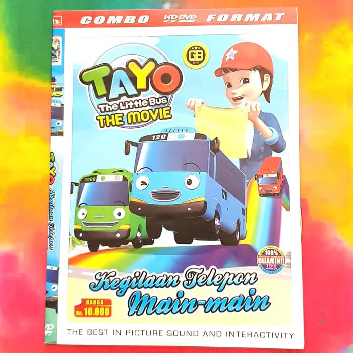 Mới Đĩa Dvd Tuyển Tập Những Bài Hát Của Ca Sĩ Kartun Tayo