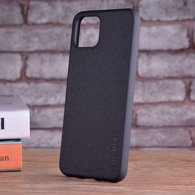 Ốp lưng Google Pixel 6pro,6,5,4,4XL,4A 5G bọc vải fabric  Aioria chống bám vân tay, Nhiều màu