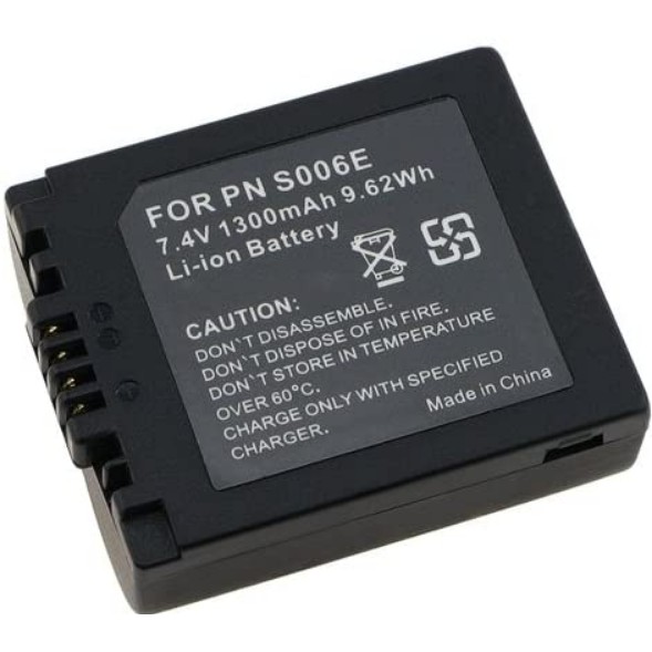 Pin thay thế pin máy ảnh Panasonic CGA-S006