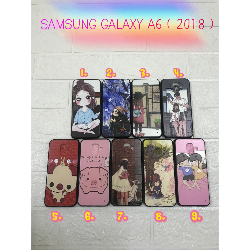 ỐP LƯNG THỜI TRANG CHO SAMSUNG A6 2018