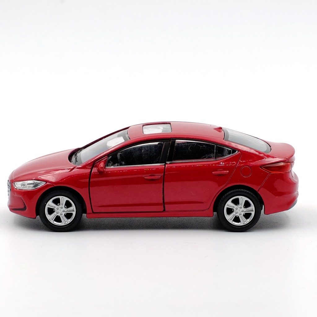 WELLY Mô Hình Xe Hơi Hyundai Elantra Bằng Hợp Kim Tỉ Lệ 1: 36 Trang Trí