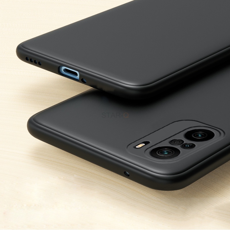 Ốp Điện Thoại Tpu Silicon Mềm Siêu Mỏng Mặt Nhám Màu Đen Cho Xiaomi Poco X3 Pro Nfc F3 M3 X2 Global