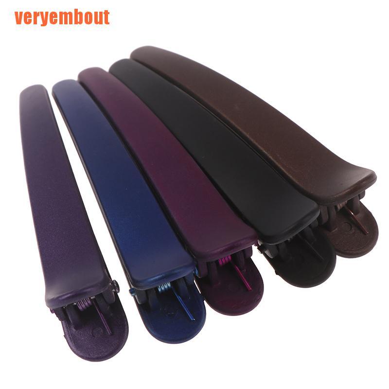 1 Kẹp Tóc Mỏ Vịt Bằng Nhựa Chống Trượt Cho Nữ