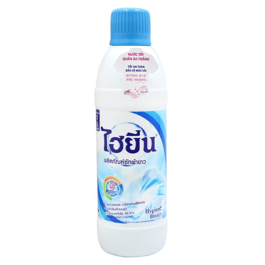 Nước tẩy quần áo trắng Hygiene Thái Lan 600ml - Màu xanh | Shopee Việt Nam