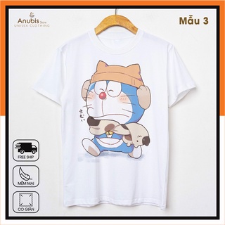 [5 MẪU] ÁO THUN UNISEX DORAEMON CUTE