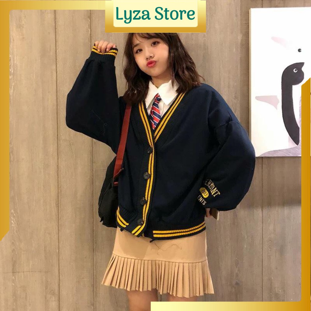 Áo khoác cardigan unisex vermont dưới 65kg - Áo khoác nữ cardigan dáng rộng - Áo khoác nỉ cardigan unisex hottrend