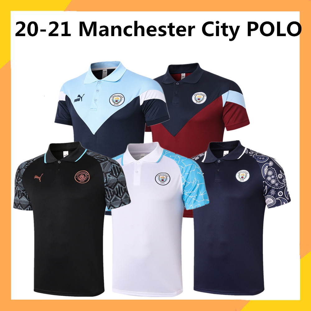 Áo thun cổ polo Man City 20-21 dành cho nam