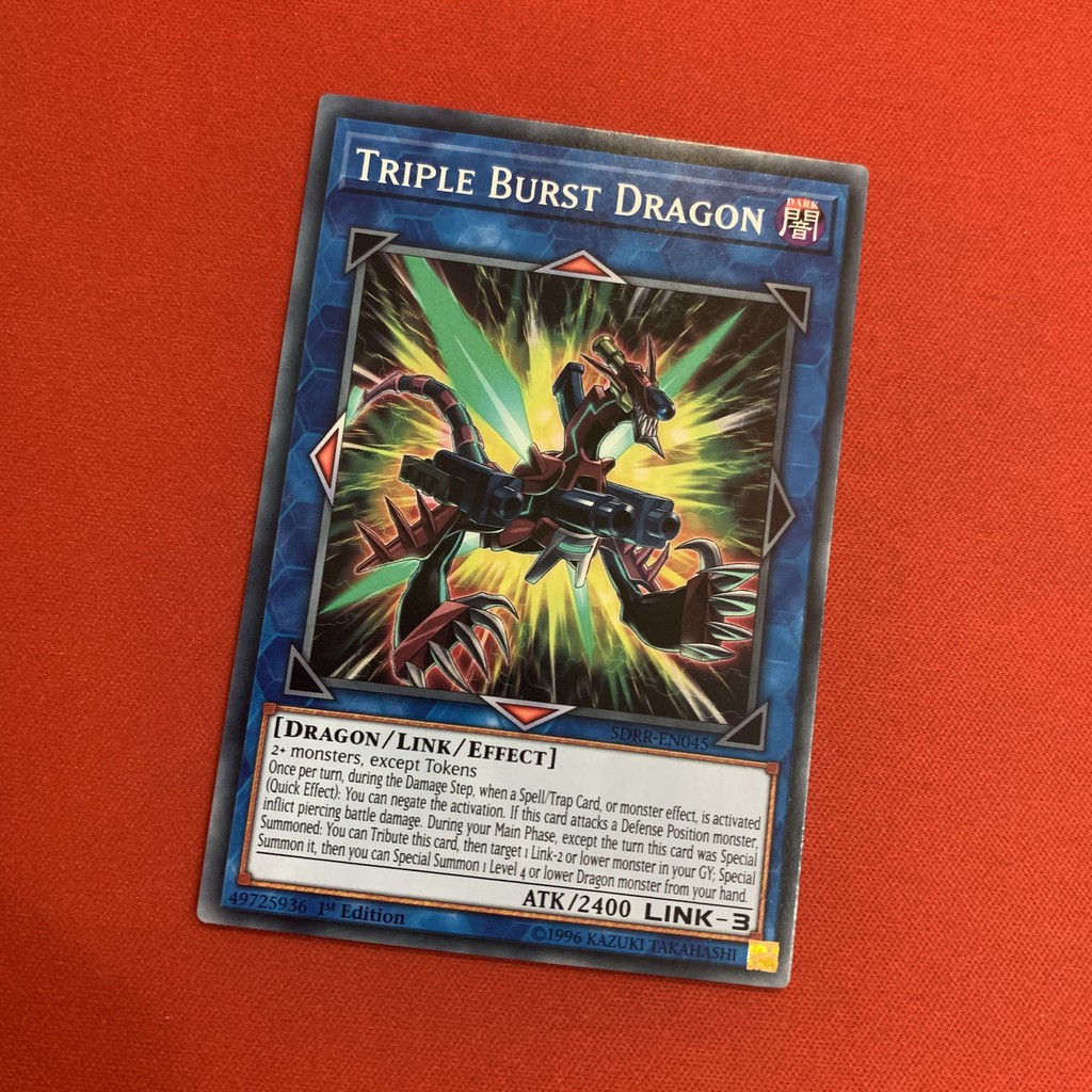 [EN-JP][Thẻ Bài Yugioh Chính Hãng] Triple Burst Dragon