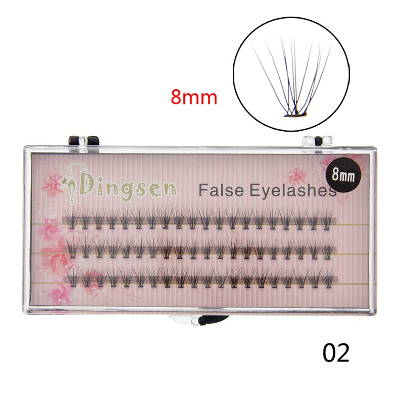 (hàng Mới Về) Set 60 Cụm Lông Mi Giả Nối Dài Trang Điểm Tự Nhiên | BigBuy360 - bigbuy360.vn