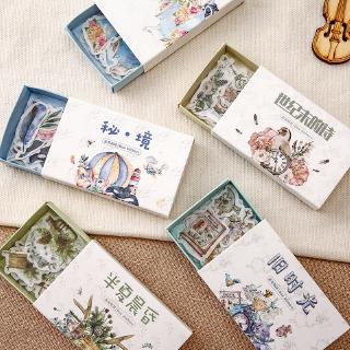 Set 40 chiếc nhãn dán tự làm trang trí nhật ký sổ lưu niệm