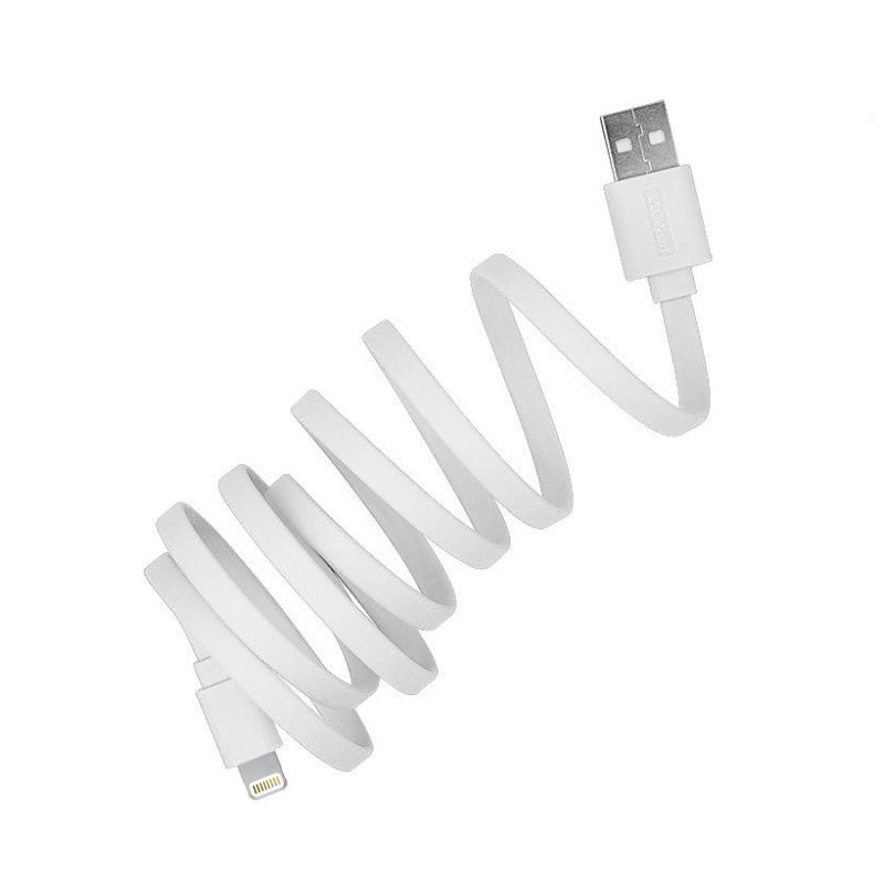 Cáp sạc lightning iPhone/iPad Romoss dài 1m (Wh) - Hãng phân phối chính thức