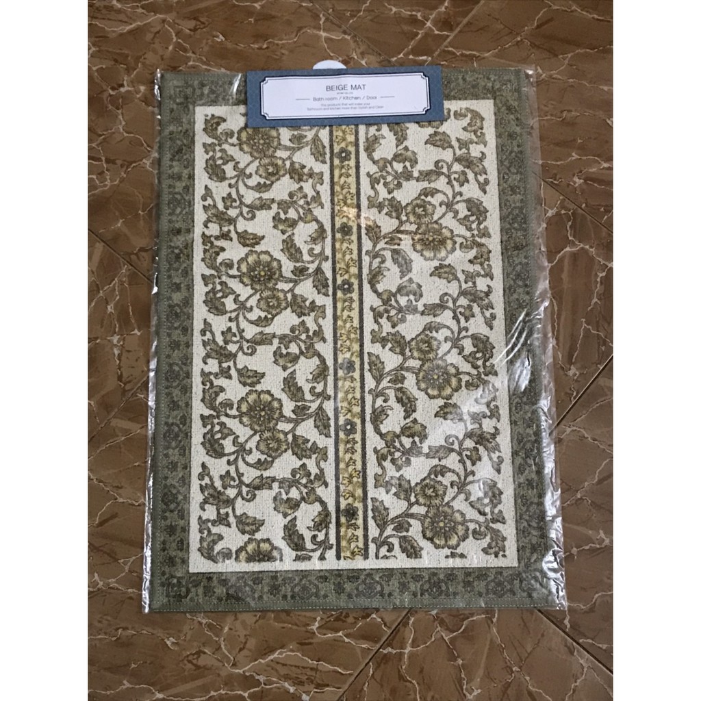 Thảm Carmi 45* 70 hoặc thảm 45*120 cm Siêu Thấm Nước, Chống Trơn Trượt Nhà Bếp