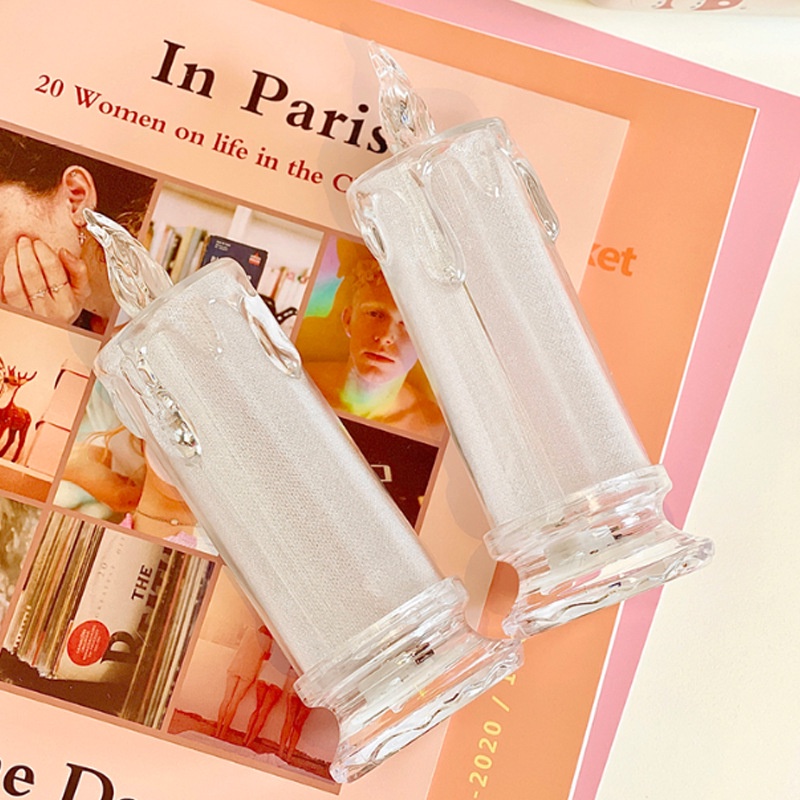 (Kèm pin AG10) Nến điện tử, nến pin pha lê trang trí nhà cửa, lễ hội