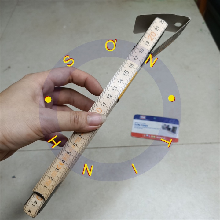 Thước xếp gỗ 2m Tolsen 35046