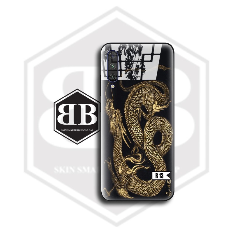 Ốp lưng kính cường lực Xiaomi Redmi Note 10 CC9 Pro / Redmi K20 Mi 9T / Mi CC9 Mi A3 Lite / Note 9 Pro Max hình rồng | BigBuy360 - bigbuy360.vn