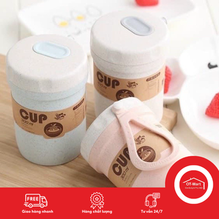 Cốc lúa mạch giữ nhiệt 300ml