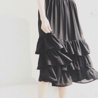 Đầm maxi tầng