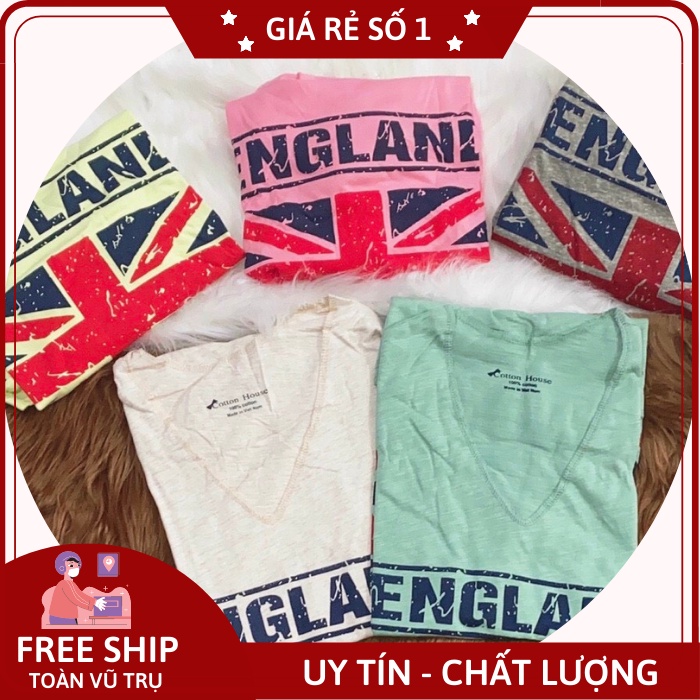 Áo thun giấy cổ tim, áo thun form suông free size [THE.1994 STORE]